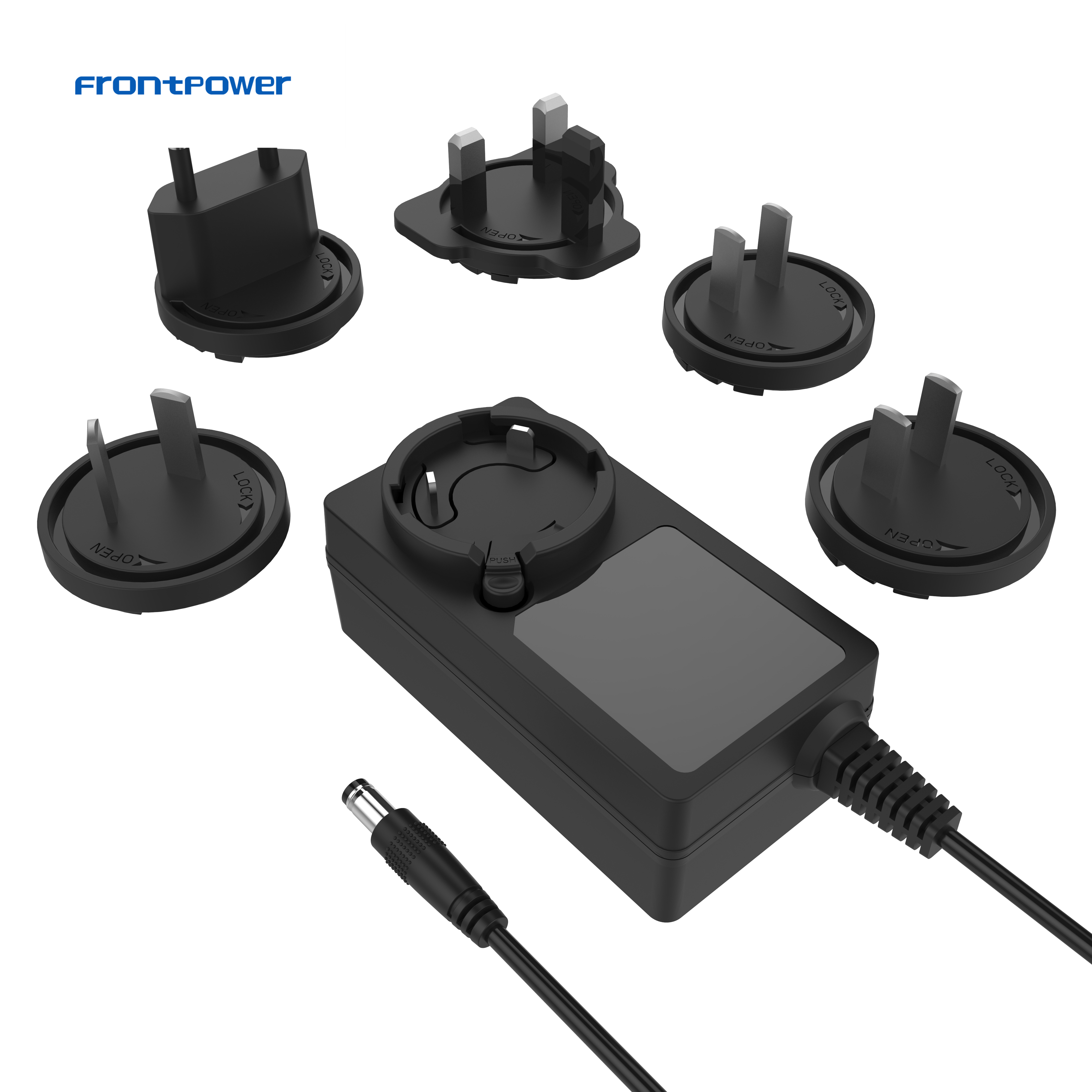 48W 9.3A 12V 24V 5A 12.6V 2.5A 3A 1A 5A 4A 6A removable  smps power supply with UL FCC UKCA CE GS SAA